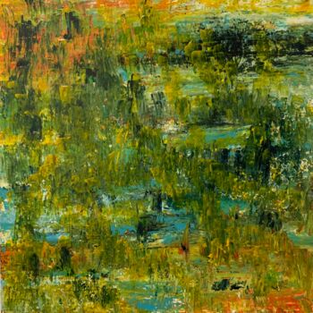 Pintura titulada "serenity" por Emdiart, Obra de arte original, Acrílico Montado en Bastidor de camilla de madera