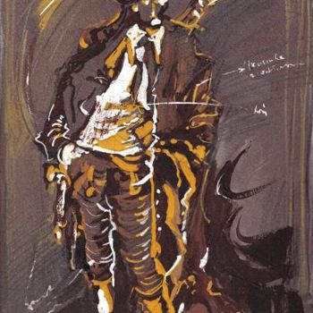 Peinture intitulée "LES NOCES DE FIGARO" par Catherine Suchocka, Œuvre d'art originale