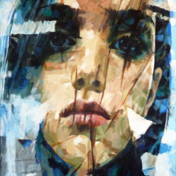 Malerei mit dem Titel "PORTRAIT-S" von Aleksandr Ilichev, Original-Kunstwerk, Acryl