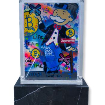 Sculpture titled "Risk is the secret…" by Esteban Vera (EVera), Original Artwork, Acrylic