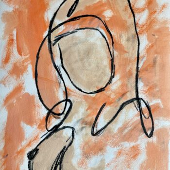 Painting titled "Abstract 18" by Mariia Fedorova, Original Artwork, Oil