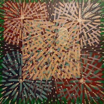 Schilderij getiteld "HOPE" door John Dobson, Origineel Kunstwerk, Acryl Gemonteerd op Andere stijve panelen