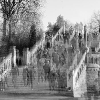 Fotografía titulada ""Stairs"" por Vukašin Delević, Obra de arte original, Fotografía digital
