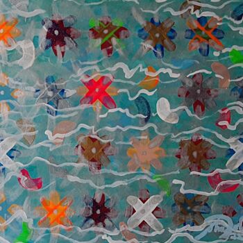Peinture intitulée "Thanks" par John Dobson, Œuvre d'art originale, Acrylique