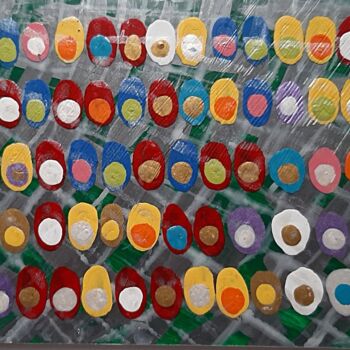 Peinture intitulée "Easy Route Ferguson" par John Dobson, Œuvre d'art originale, Acrylique