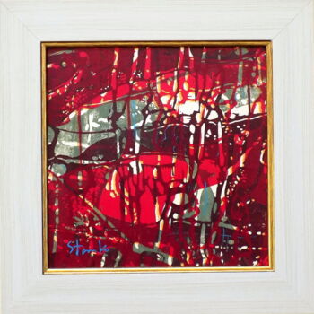 Peinture intitulée "Abstract-I(illumina…" par Stanislav Bojankov, Œuvre d'art originale, Pigments