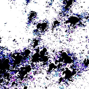 Photography titled "Spattered Mud 3" by Ken Lerner, Original Artwork, Digital Photography