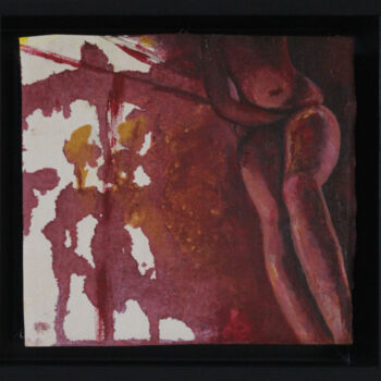 Pittura intitolato "The scent of intima…" da Dzovig Arnelian, Opera d'arte originale, Acrilico Montato su Pannello di legno