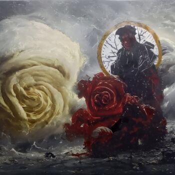 "The Helmsman and Cr…" başlıklı Tablo Miguel Vieira tarafından, Orijinal sanat, Akrilik