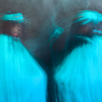Fotografie getiteld "Two figures" door Tania Serket, Origineel Kunstwerk, Digitale fotografie