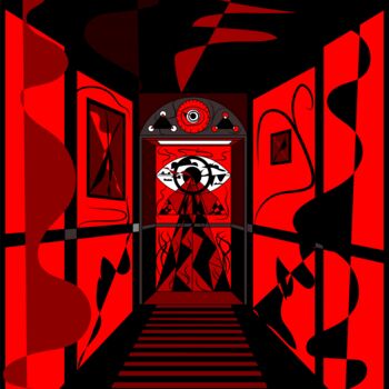 Digital Arts titled "Dieu te regarde" by Oleg Andrienko, Original Artwork, 2D Digital Work