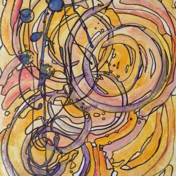 「Impression」というタイトルの絵画 Maria Slynkoによって, オリジナルのアートワーク, 水彩画