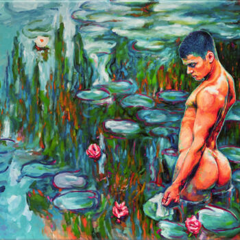 O. Balbyshev 'Let's Swim Naked!' - EDITIONED PRINT 01/50