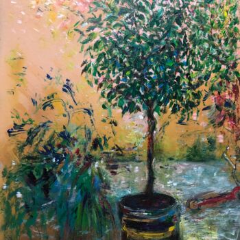 제목이 "Olive’s tree"인 미술작품 Jenny Yusupov로, 원작, 아크릴