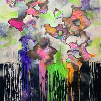 Malerei mit dem Titel "biom" von Anna Lukina, Original-Kunstwerk, Acryl