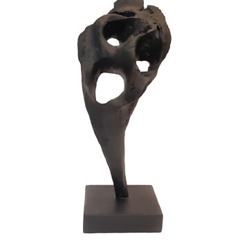 Sculpture titled "Dedicated to Pink F…" by Lara Shabelnik, Original Artwork, Wood