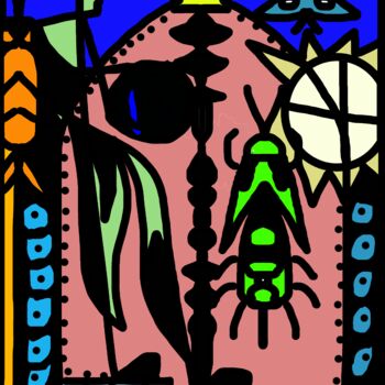 Digital Arts titled "IDOM" by Solune, Original Artwork, Digital Painting