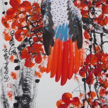 Peinture intitulée "Morrowind 晨风 （No.16…" par Dayou Lu, Œuvre d'art originale, Pigments