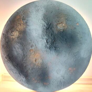 绘画 标题为“To the moon and back” 由Cristiana Olariu-Barbu, 原创艺术品, 丙烯