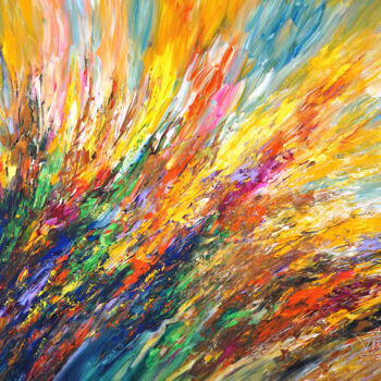 绘画 标题为“Into The Light XL 10” 由Peter Nottrott, 原创艺术品, 丙烯