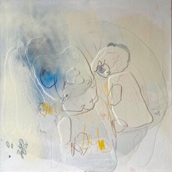 Painting titled "In the world of the…" by Maria Buduchikh, Original Artwork, Acrylic