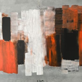 Peinture intitulée "Panaché" par Hervé Souffi, Œuvre d'art originale, Acrylique Monté sur Châssis en bois