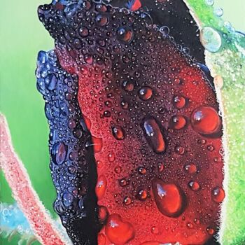 Malerei mit dem Titel "Rasa" von Mantas Naulickas, Original-Kunstwerk, Öl