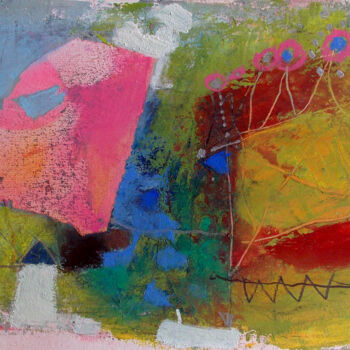 Painting titled "s/título" by Carlos Yasoshima, Original Artwork, Acrylic