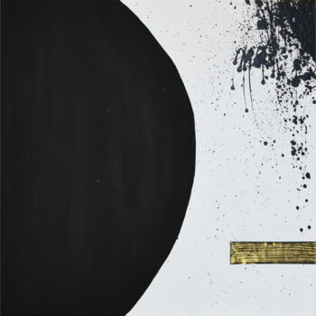 Painting titled "Triptych for interi…" by Julie Max, Original Artwork, Acrylic Mounted on Wood Stretcher frame