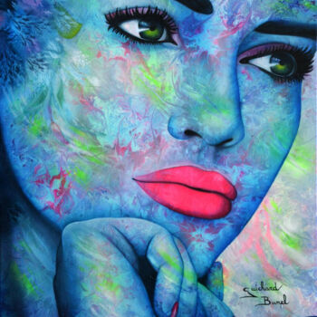 Peinture intitulée "La mille et unième…" par Jeannette Guichard-Bunel, Œuvre d'art originale, Huile