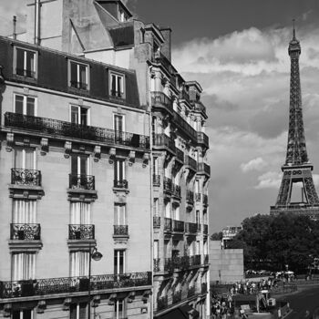 Fotografie mit dem Titel "Haussmann et la Gra…" von Pascal Carro (ORAK), Original-Kunstwerk, Digitale Fotografie