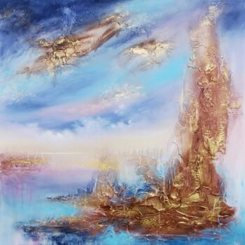 Painting titled ""The Secret"" by Vera Hoi, Original Artwork, Acrylic