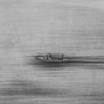 摄影 标题为“El pescador de La H…” 由Felipe Hueb, 原创艺术品, 数码摄影