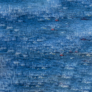 摄影 标题为“Pacific ocean abstr…” 由Felipe Hueb, 原创艺术品, 操纵摄影