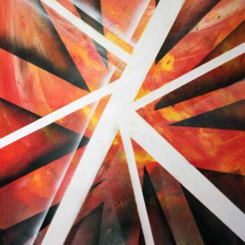 Pittura intitolato "Van Hallen" da Fabio Cisotto, Opera d'arte originale, Acrilico