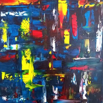 Peinture intitulée "Arcades" par Renaud Angerville-Langlois, Œuvre d'art originale, Acrylique Monté sur Châssis en bois