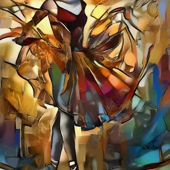 Arts numériques intitulée "Ballet d'Automne 22" par L.Roche, Œuvre d'art originale, Travail numérique 2D