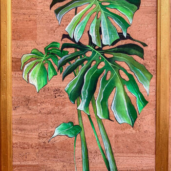 "Monstera Deliciosa" başlıklı Tablo Alice Asnaghi tarafından, Orijinal sanat, Akrilik