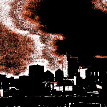 Fotografia zatytułowany „Storm 112b17d3” autorstwa Ken Lerner, Oryginalna praca, Fotografia cyfrowa