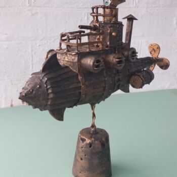 제목이 "Субмарина Циклоп"인 조형물 Steampunker_ukraine로, 원작, 판지