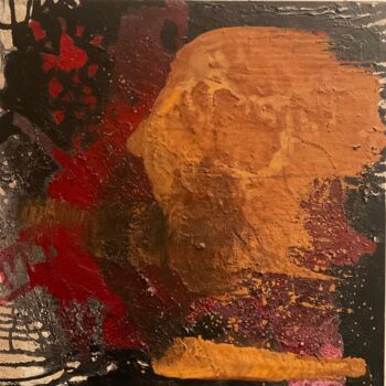 Painting titled "O. Titel" by Peter Lang, Original Artwork, Acrylic