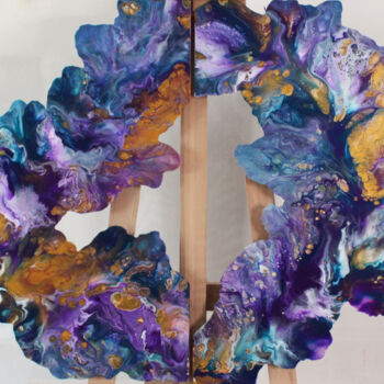 Schilderij getiteld "Portal" door Melissa Schaller, Origineel Kunstwerk, Acryl