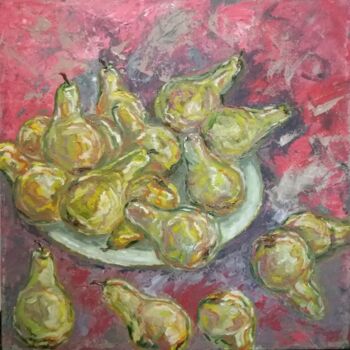 제목이 "Pears"인 미술작품 Anna Petrenko로, 원작, 기름
