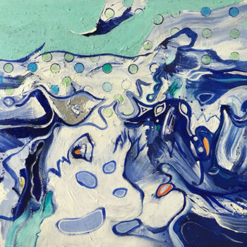 Painting titled "Human life" by Tung Duc Pham, Original Artwork, Acrylic