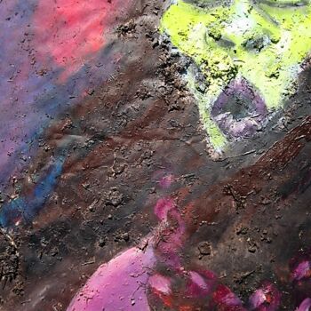 Painting titled "La diva" by Gaspard De Gouges, Original Artwork, Acrylic