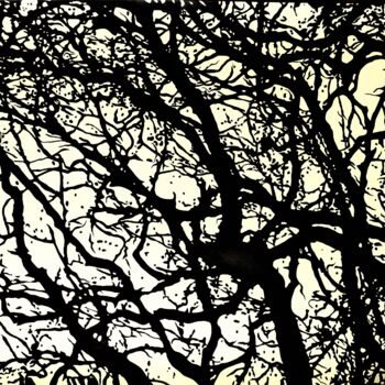 Drawing titled "Structures et ramur…" by Camille Escudero, Original Artwork, Ink