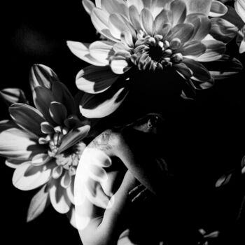 ' Flowers  ' ( Gelatin-Silver )