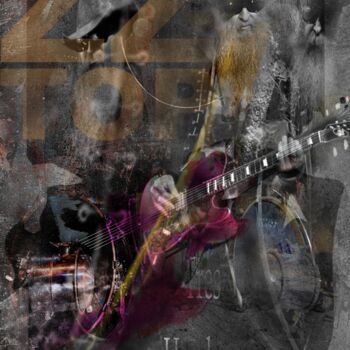 「ZZ TOP 2」というタイトルのデジタルアーツ Epidermic Sessionによって, オリジナルのアートワーク, 2Dデジタルワーク