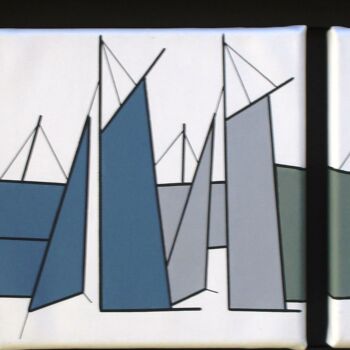 Peinture intitulée "Harmonie" par Nyls  Eliot, Œuvre d'art originale, Acrylique