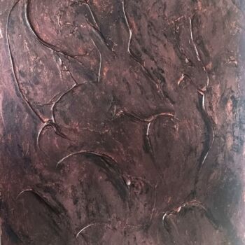 Peinture intitulée "Comme un bronze" par Renaud Angerville-Langlois, Œuvre d'art originale, Acrylique Monté sur Châssis en b…